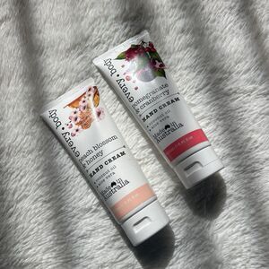 2-Pack Every Body Hand Cream Made in Australia - Peach Blossom & Pomegranate